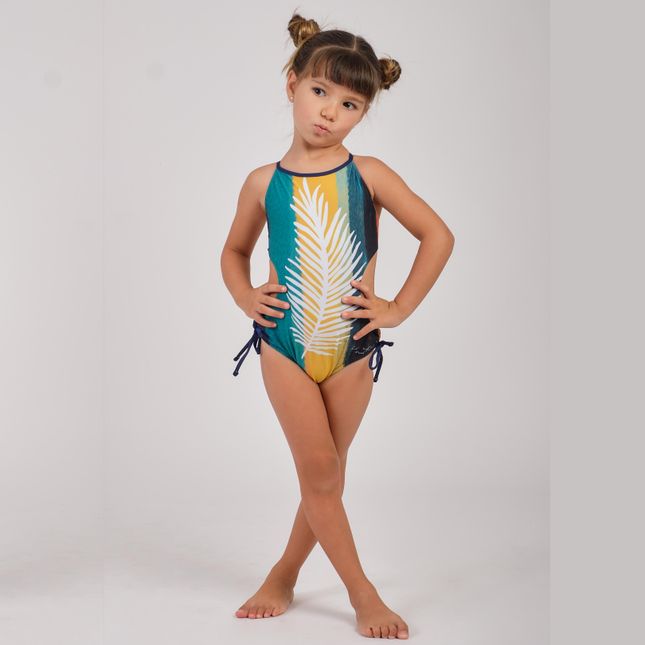 Maiô Engana Mamãe UV Infantil  MA0408BK