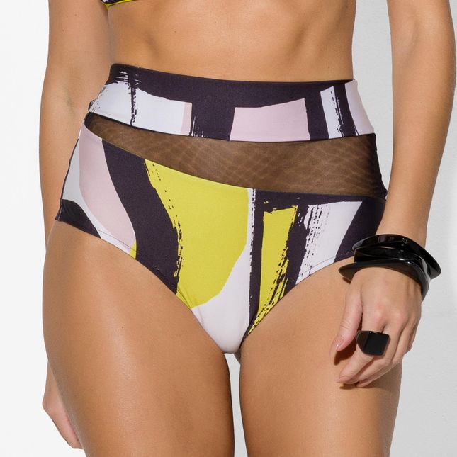 Hot Pant Fio Duplo Recorte Tule BQ0338CL