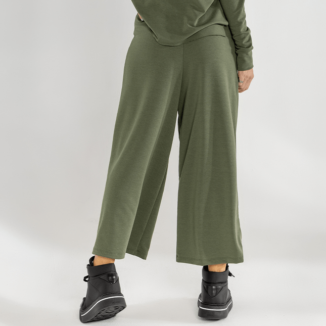 Calça Wide com Nervura  FT0970CA