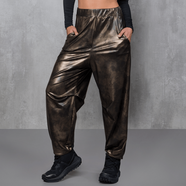 Calça Ouro Velho Gancho Deslocado Comprido com Bolsos FT1132CA