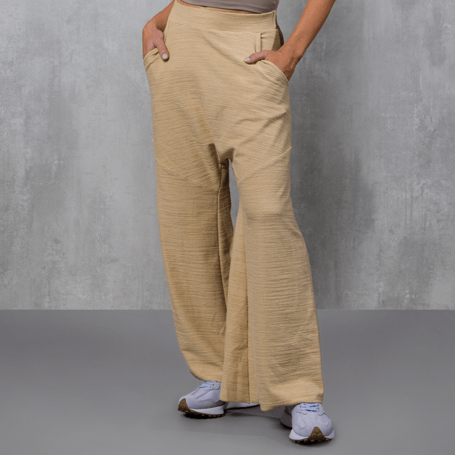 Calça de Moletom Texturizado com Bolso FT1081CA
