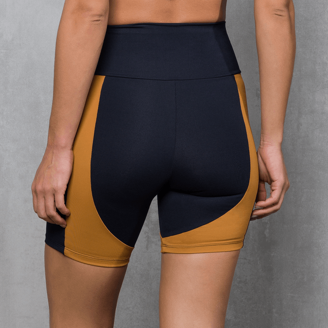 Bermuda feminina Recortes Contrastantes FT1120BE