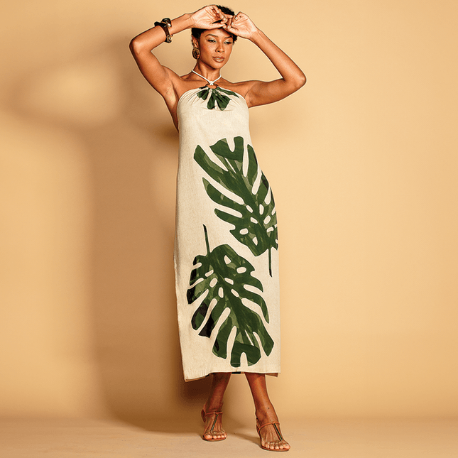Vestido Longo Frente Única Ventura SP1043BQ