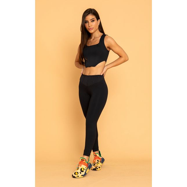 Top Corset com Paletas Flexíveis na Frente FT1154TP