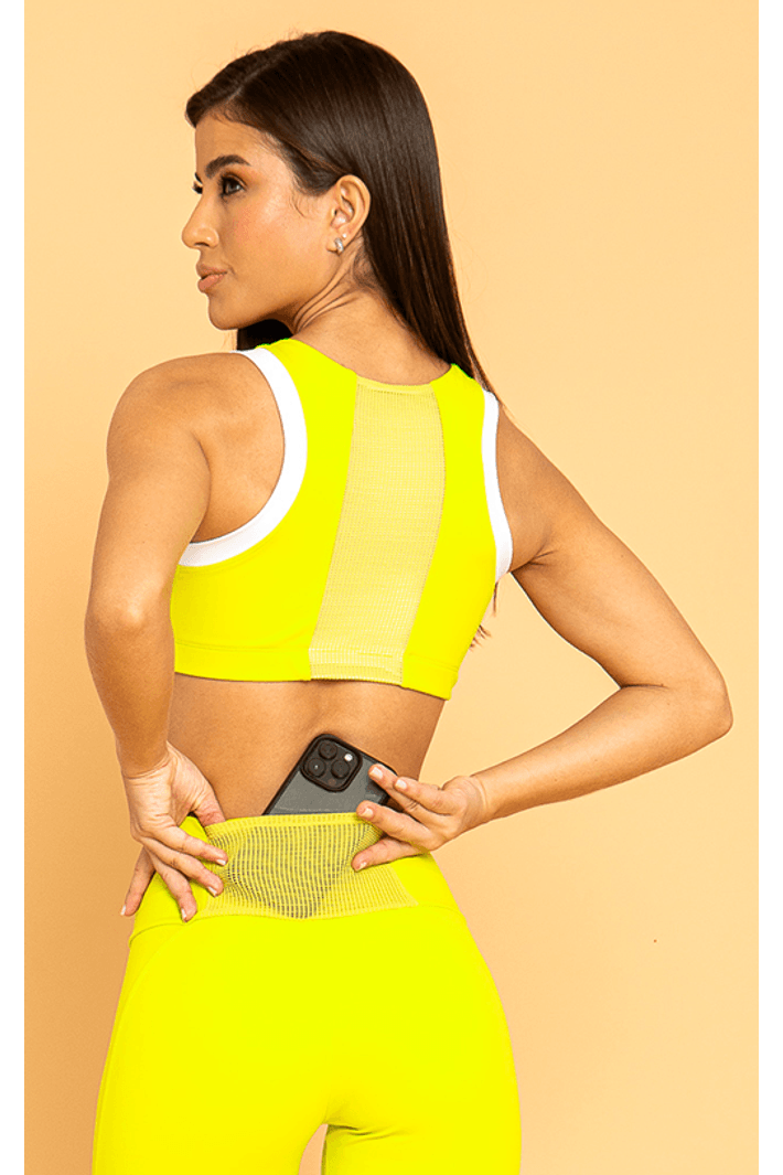 Calça Legging com Bolso Coleção Carambola Moda Fitness