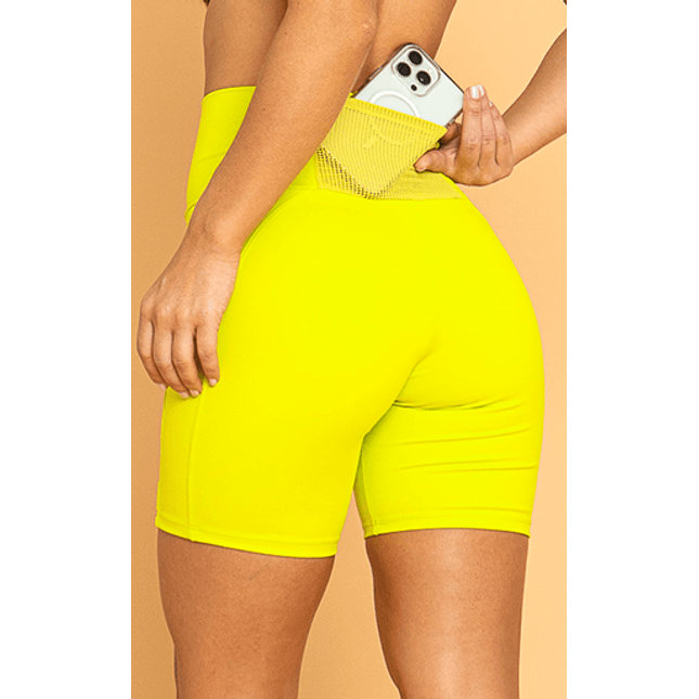 Bermuda Bolso Traseiro Tela Carambola FT1202BE