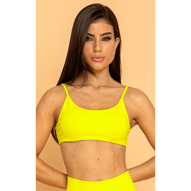 Top Fitness Costas Decotadas Carambola FT1203TP