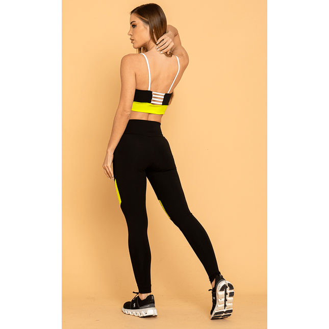 Calça Legging Recortes Match Point FT1262CA