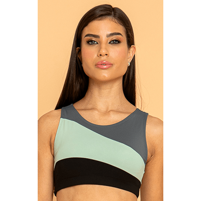 Top Halter Bloco de Cor Supra FT1273TP