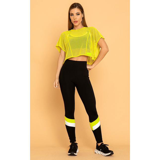 Cropped Manga Japonesa em Tela FT1206BL