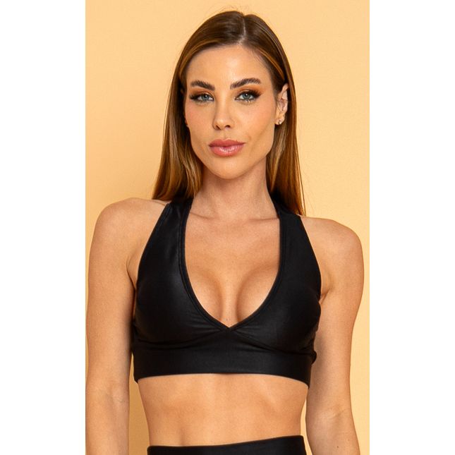 Top Fitness Textura Acetinada Preto FT1280TP