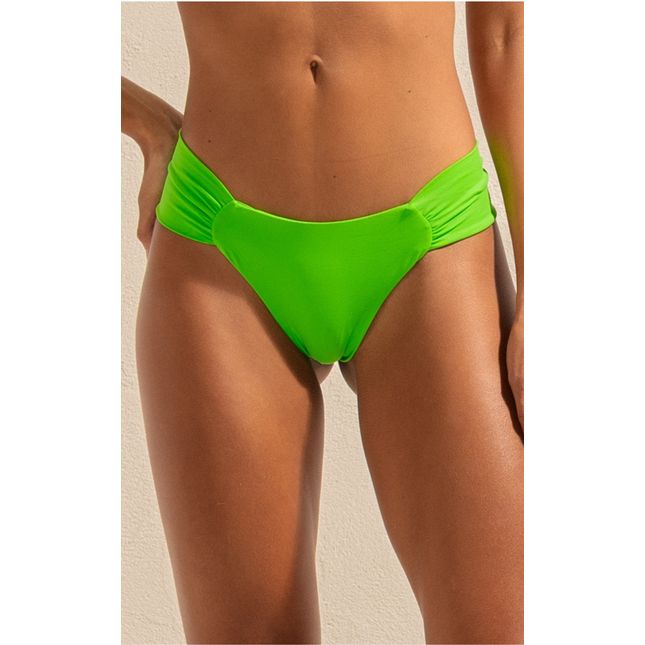 Calça Biquíni Lateral Drapeada BB2002CL Grama Limão