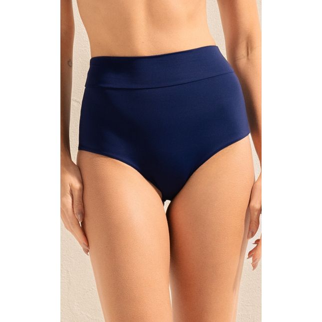 Calça Biquíni Hot Pant Cós Fio BB2005CL Azul Marinho