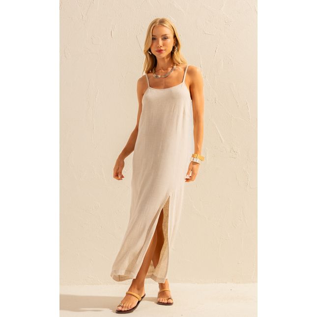 Vestido Midi Viscose Costa do Sol SP1409BQ