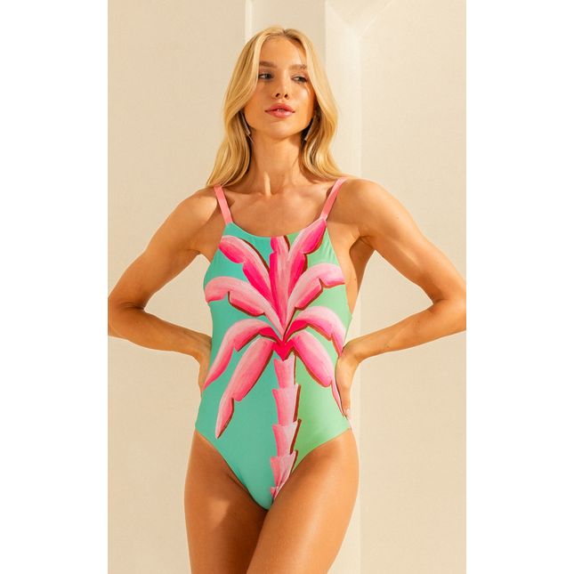 Maiô Básico Dupla Face Oásis Secreto MA1635BQ