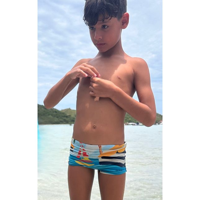 Sunga Infantil  Velas ao Vento