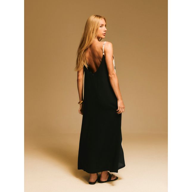 Vestido Longo Viscose Especiarias do Nilo SP1708BQ