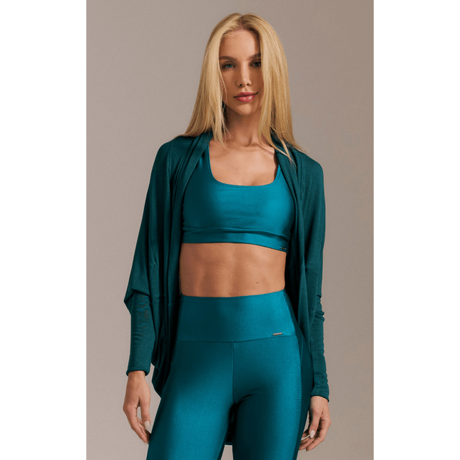 Cardigan Amplo Malha Tricô Leve Tributo FB3004CS