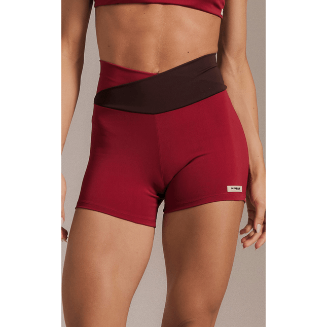 Short Fitness Poliamida Detalhe Mundi FT1299SH