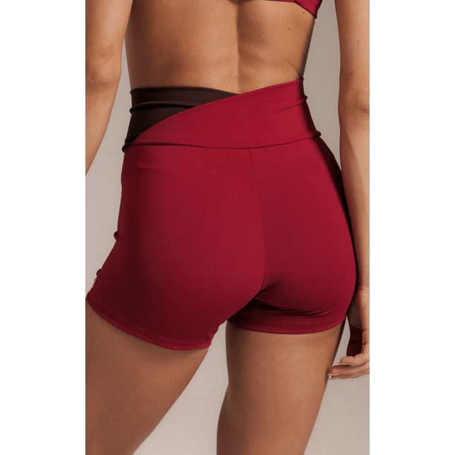 Short Fitness Poliamida Detalhe Mundi FT1299SH