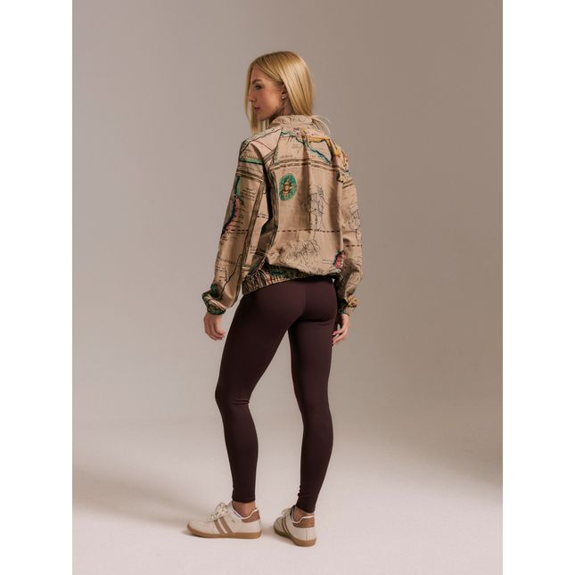 Jaqueta Bomber + Calça Legging Mundi