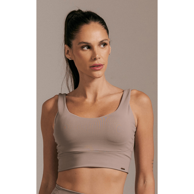 Top Fitness Alongado Poliamida Evolução FT1318TP