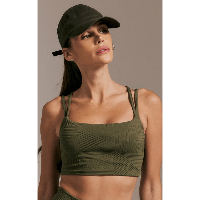 Top Fitness Básico Alça Detalhe Textura Trama FT1332TP