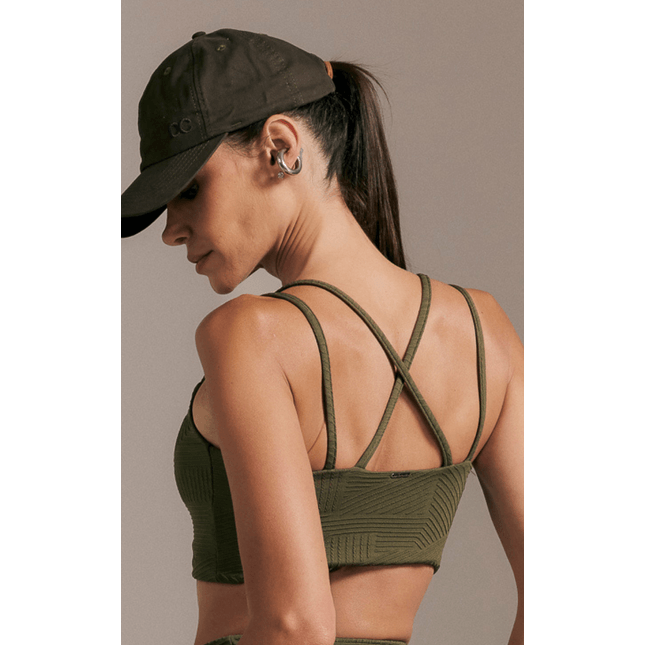 Top Fitness Básico Alça Detalhe Textura Trama FT1332TP