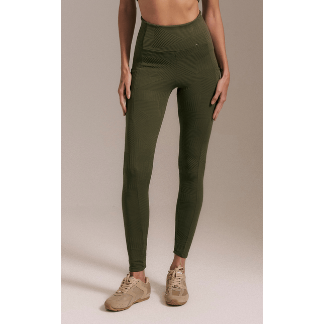 Calça Legging Bolso Textura Trama FT1333CA