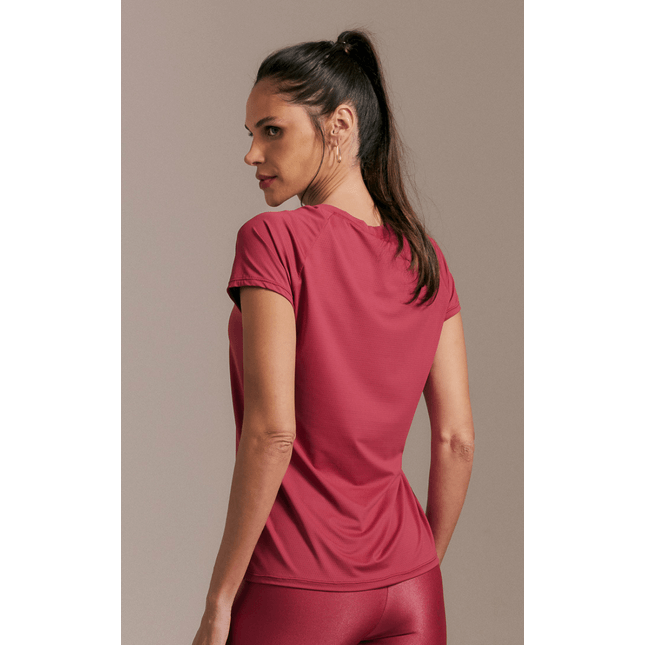 Blusa Básica Manga Curta Ícones FB3001BL