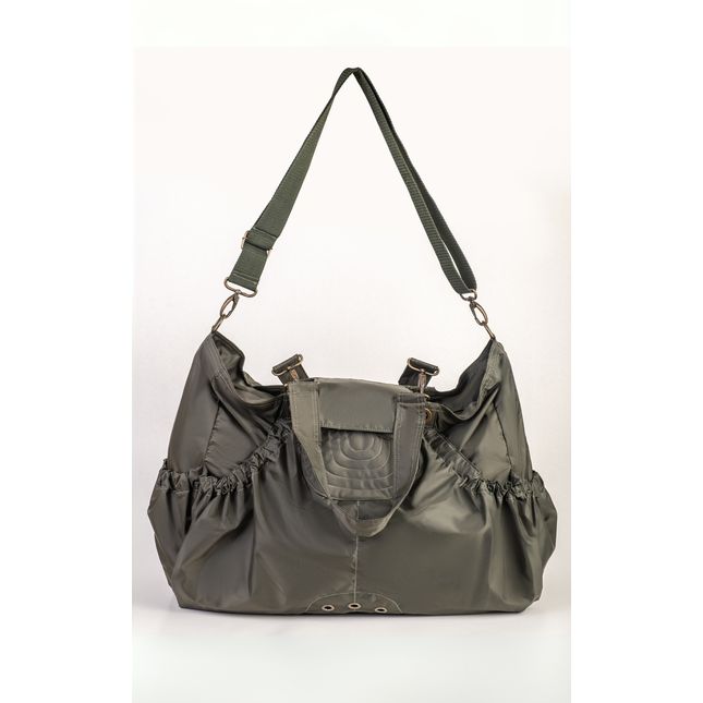 Bolsa DC Grande Ilhós Ouro Velho FT0828AC Verde Militar