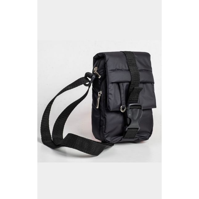 Shoulder Bag DC Fecho Frontal FT0832AC Preta