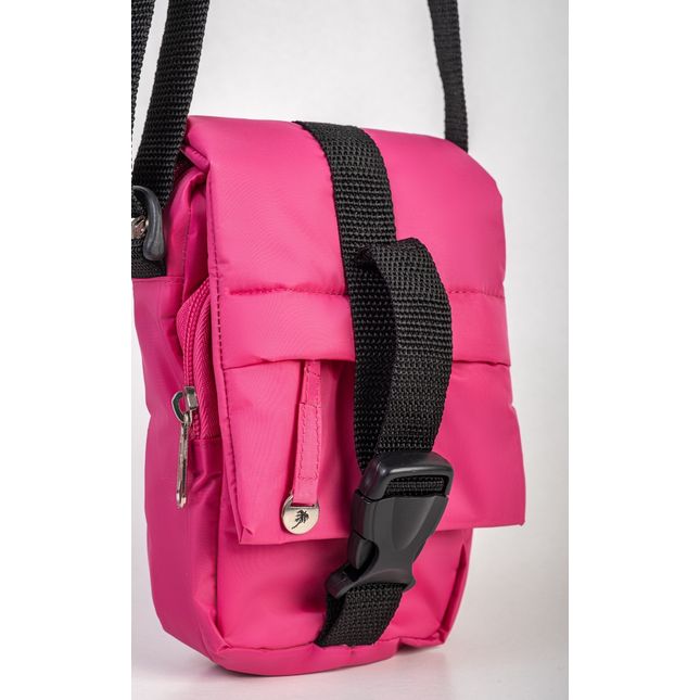 Shoulder Bag DC Fecho Frontal FT0832AC Rosa