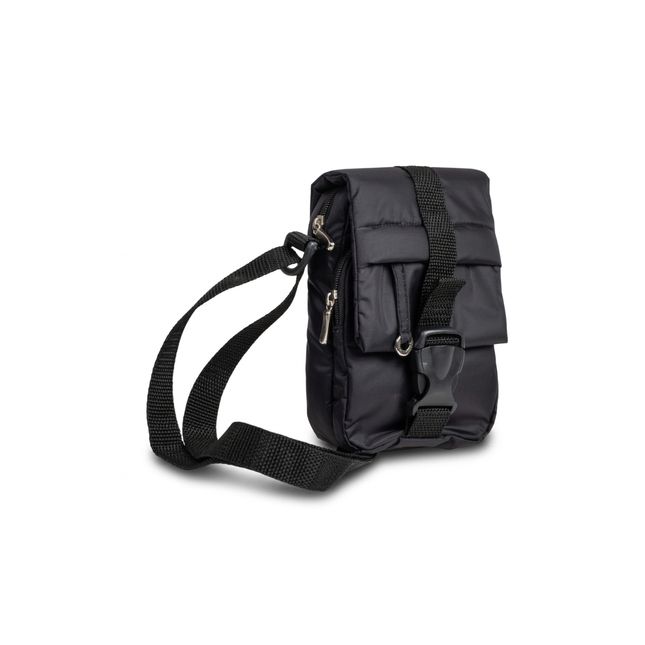 Shoulder Bag DC Fecho Frontal FT0832AC Preta