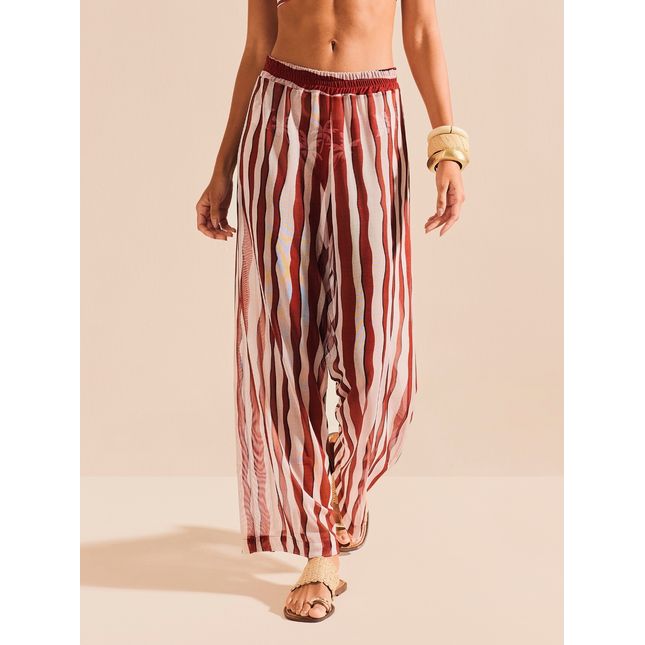 Calça Tule Estampada Orla SP1838BQ