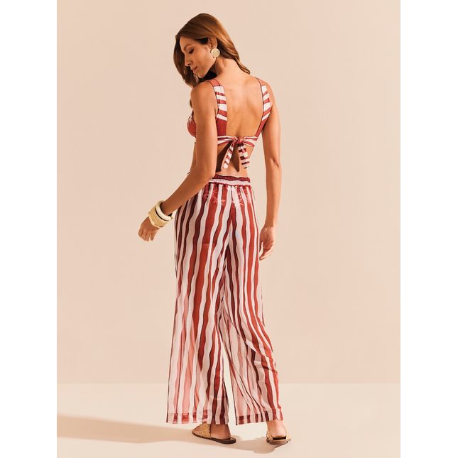 Calça Tule Estampada Orla SP1838BQ