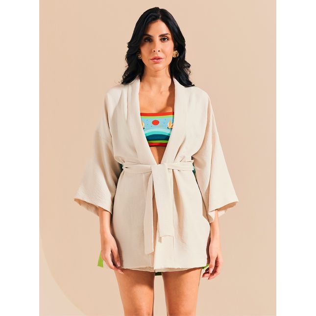 Kimono Crepe Playa Lagun SP1784BQ