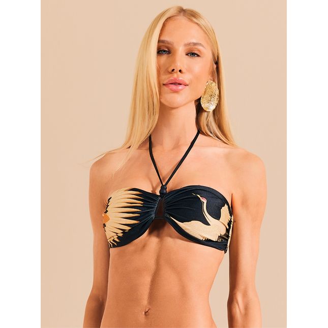 Top Biquini Bandeau Detalhe Asas do Sol BQ1802SU
