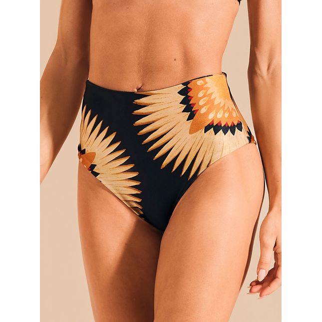 Calça Biquini Hot Pant Dupla Face Asas do Sol BQ1805CL
