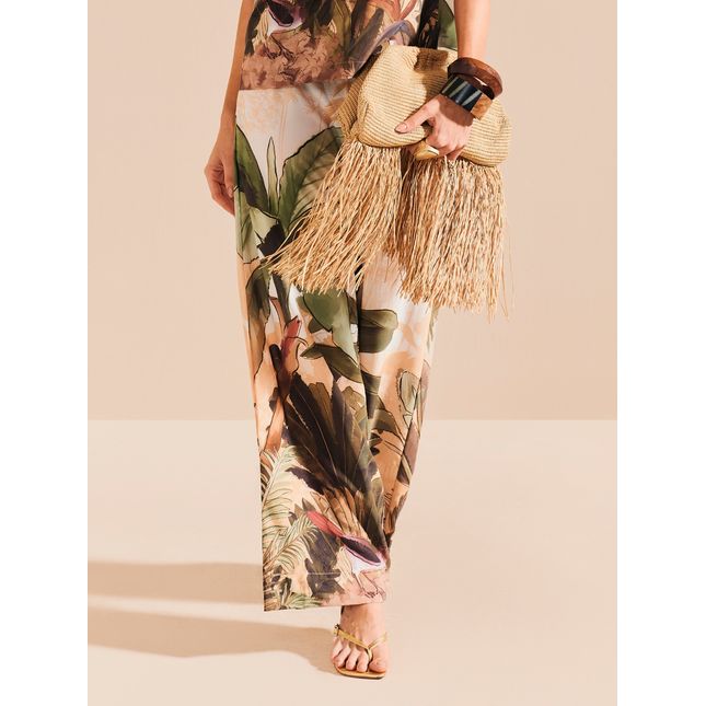 Calça Pantalona Crepe Isla Blanca SP1866BQ