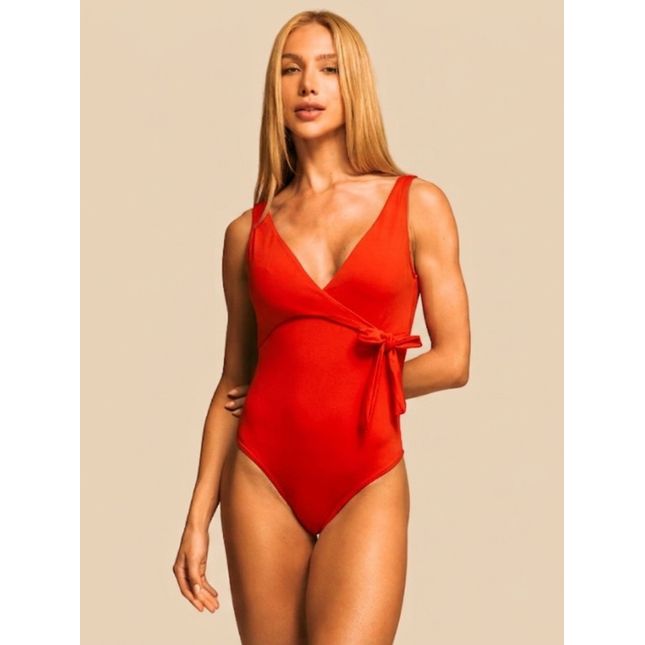 Maiô Básico Transpasse BB3006MA Laranja