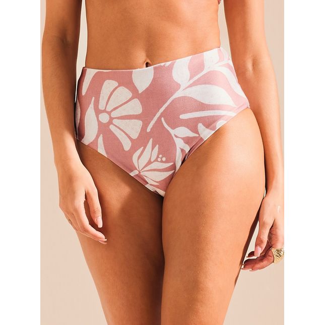 Calça Biquini Hot Pant Sal Rosa BQ1946CL